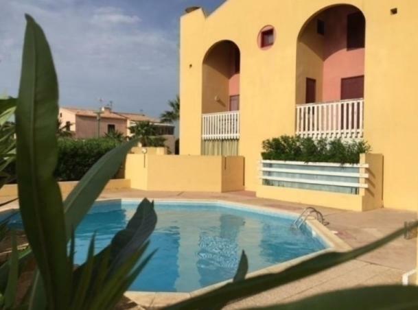 Coquet Studio A 150M De La Plage Apartman Le Barcarès Kültér fotó